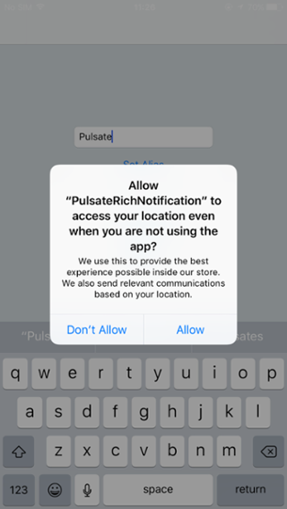 iOS 11 Location Permission Changes – Pulsate Academy