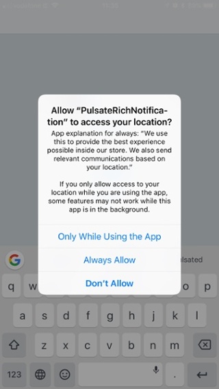 iOS 11 Location Permission Changes – Pulsate Academy